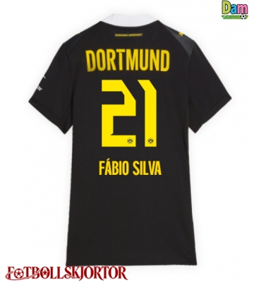 Borussia Dortmund Fabio Silva #21 Bortatröja Dam 2026-27 Kortärmad